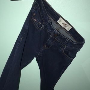 Hollister dark wash skinny jeans